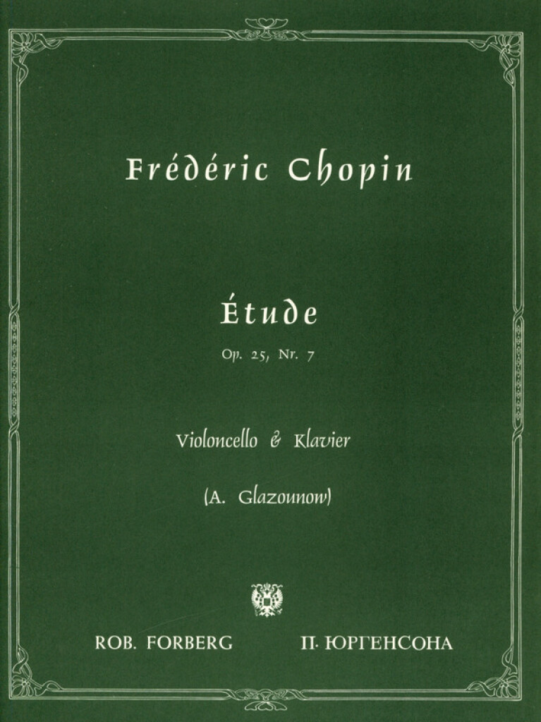 Etude, op.25,7